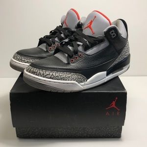 Air Jordan Retro 3 “Black Cement”